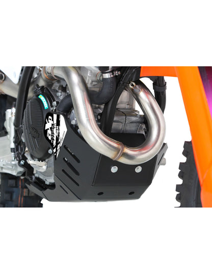 Côté droit du sabot en plastique PEHD noir pour KTM 250EXCF et 350EXCF