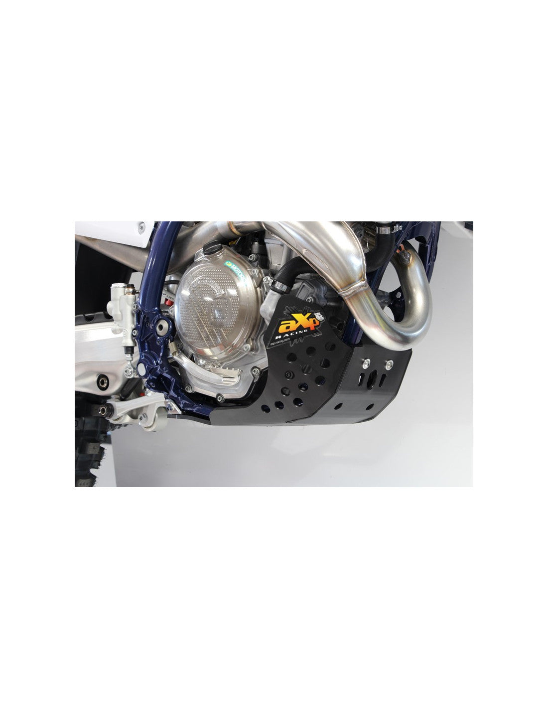Côté droit du sabot noir en plastique PEHD pour KTM - Husqvarna