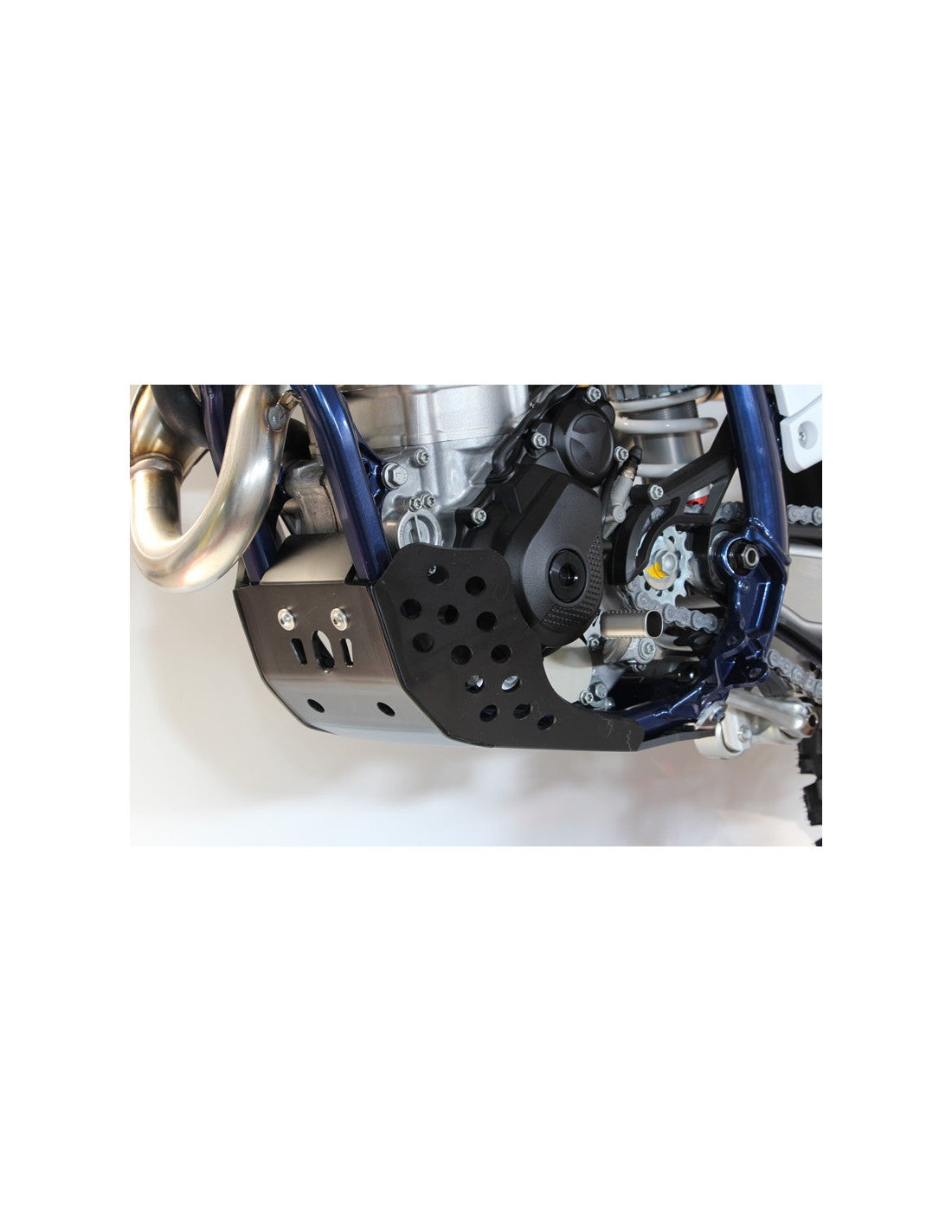 Côté gauche du sabot noir en plastique PEHD pour KTM - Husqvarna