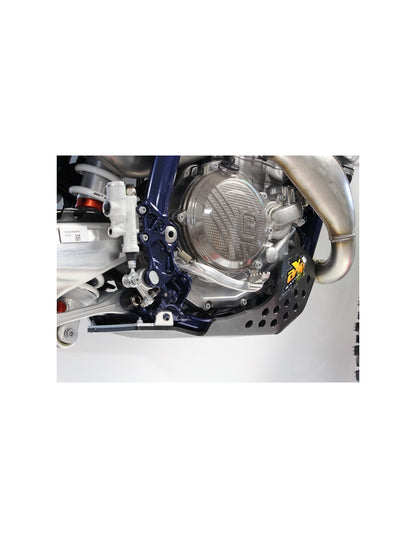 Côté gauche du sabot noir en plastique PEHD 6mm pour Husqvarna - KTM