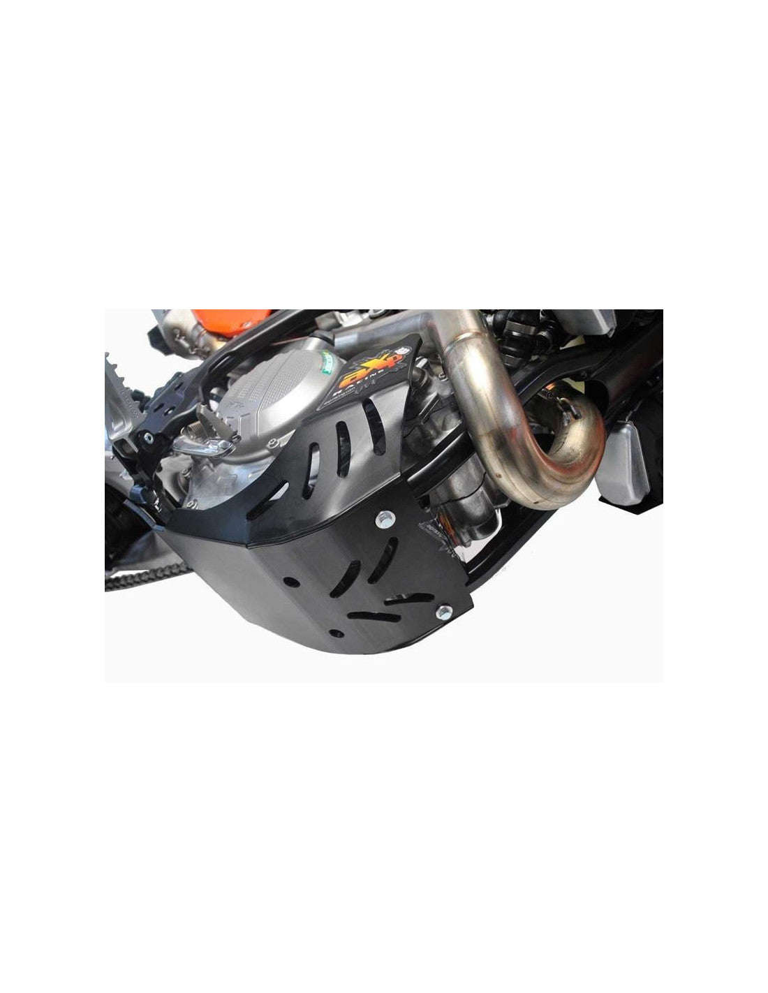 Notice d'assemblage du sabot noir en plastique PEHD 6mm pour KTM 450EXCF - 500EXCF
