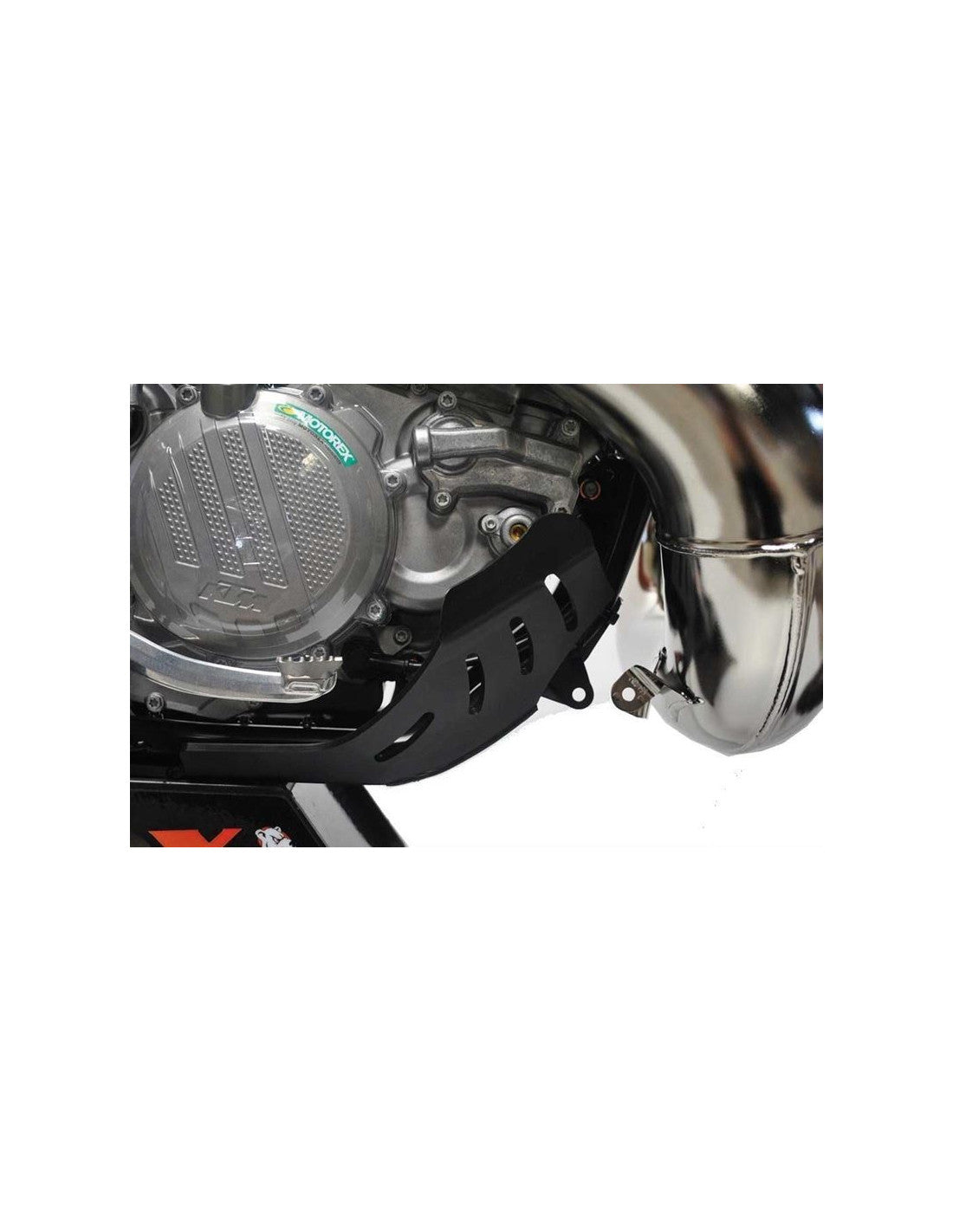 Côté droit du sabot en plastique PEHD pour KTM / Husqvarna 250 - 300 2T