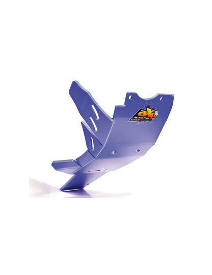 Côté droit du sabot bleu en plastique PEHD avec protection de biellette pour Sherco 125SER