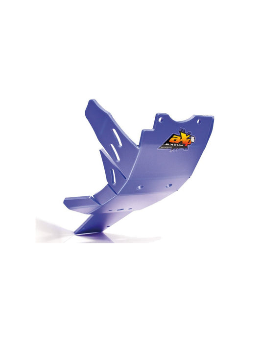 Côté droit du sabot bleu en plastique PEHD avec protection de biellette pour Sherco 125SER
