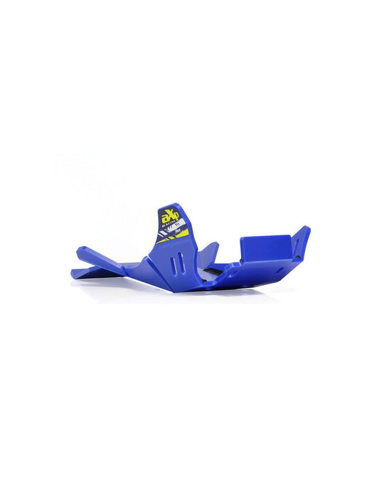 Sabot bleu en plastique PEHD avec protection de biellette pour Sherco 250 - 300 2T