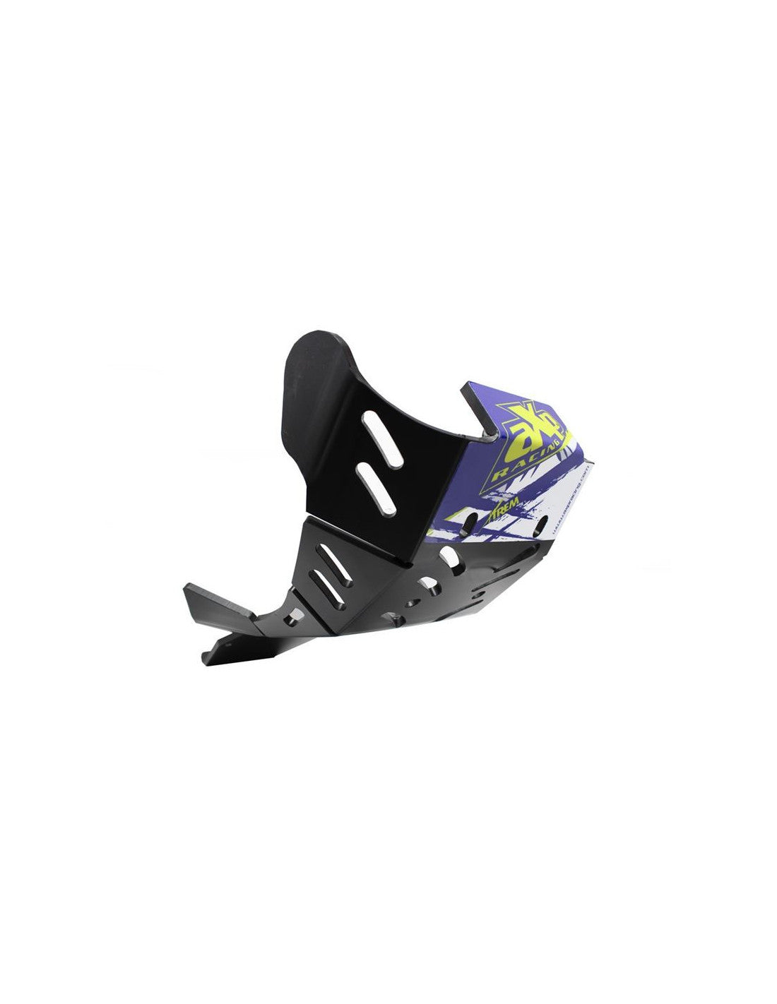 Sabot noir en plastique PEHD avec protection de biellette pour Sherco SER250F - SER300F