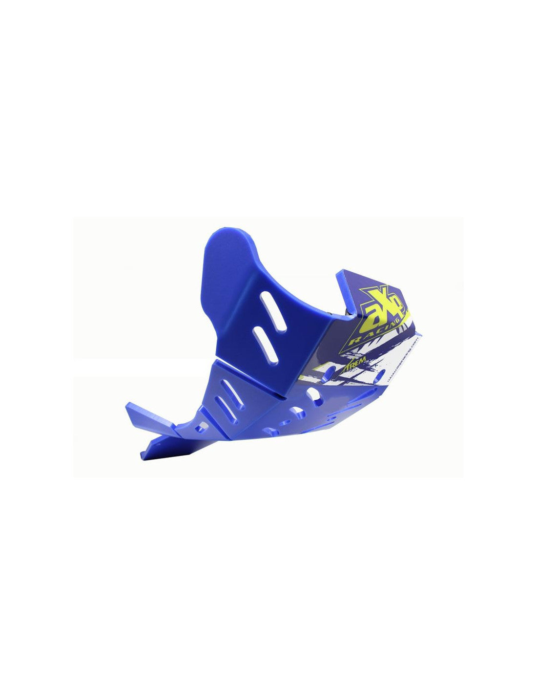 Sabot bleu en plastique PEHD avec protection de biellette pour Sherco SER250F - SER300F