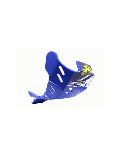Sabot bleu en plastique PEHD avec protection de biellette pour Sherco SER250F - SER300F