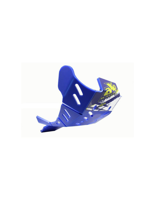 Sabot bleu en plastique PEHD avec protection de biellette pour Sherco SER250F - SER300F
