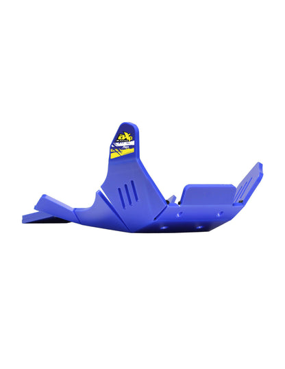 Sabot bleu en plastique PEHD avec protection de biellette pour Sherco SEF450 / SEF500 Factory