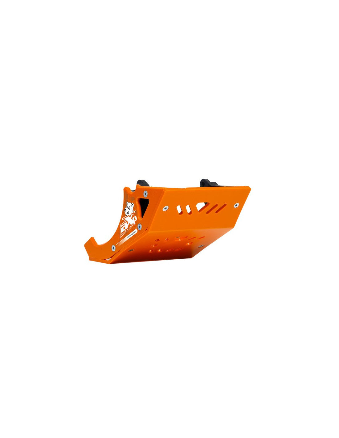 Orange HDPE plastic skid plate for Surron Lightbee