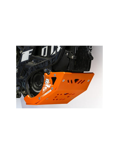 Côté droit du sabot orange en plastique PEHD pour Surron Lightbee