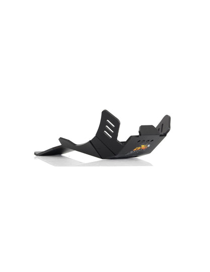 Sabot noir en plastique PEHD avec protection de biellette pour TM Racing EN125Fi et EN144Fi