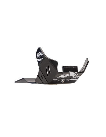 Skid Plate Triumph TF 250-X / TF 250-E with linkage guard ( 2025 - 2026 ) - Black
