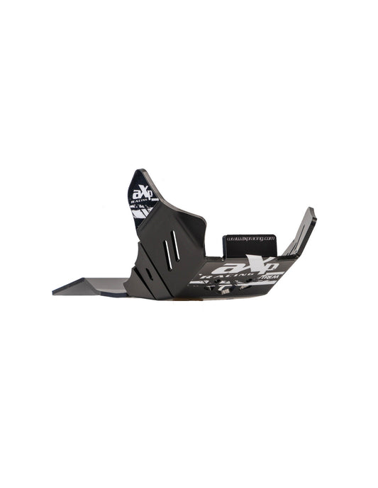 Skid Plate Triumph TF 250-X / TF 250-E with linkage guard ( 2025 - 2026 ) - Black