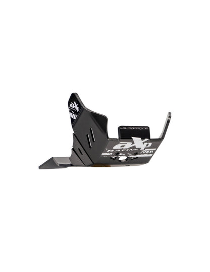 Skid Plate Triumph TF 450-E / TF 450-RC with linkage guard ( 2025 - 2026 ) - Black