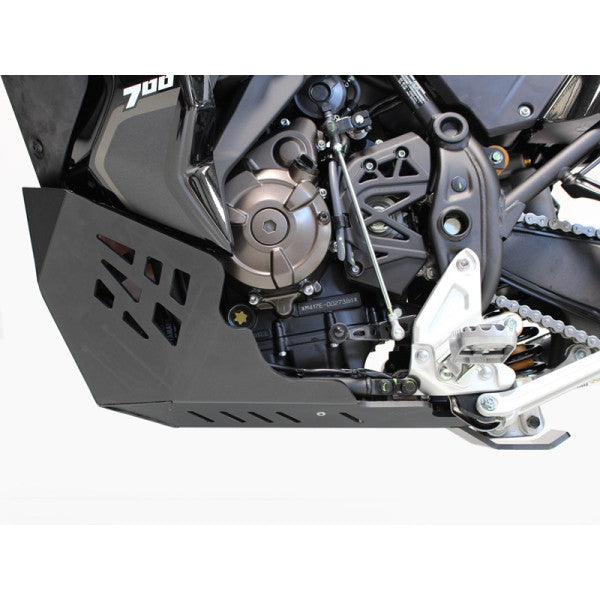 AXP Skid Plate Yamaha Tenere 700 World Raid with linkage guard ( 2022 - 2025 ) - Black