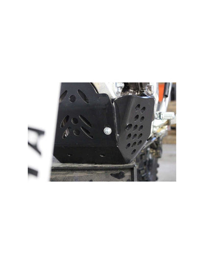 Côté gauche du sabot noir en plastique PEHD avec protection de biellette pour Yamaha WR250F - WR450F