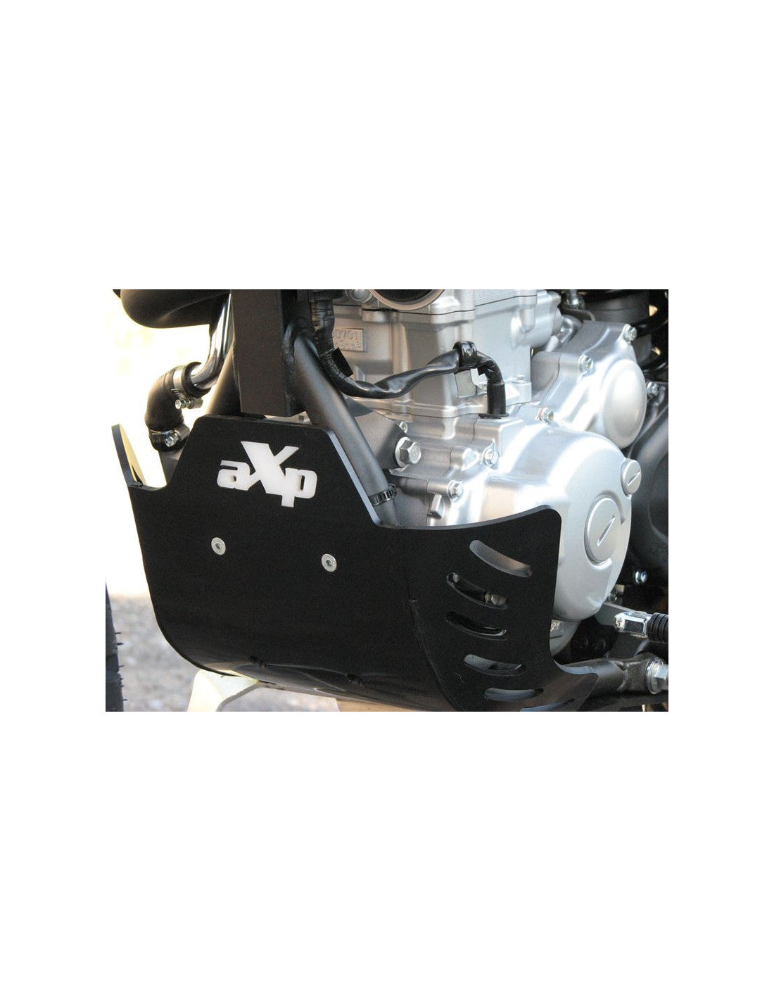 6mm black HDPE plastic skid plate for Yamaha WR250R - WR250X