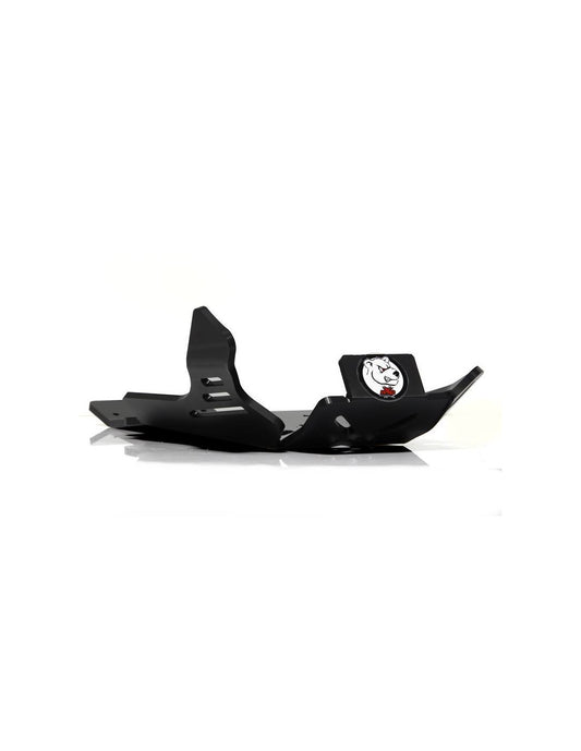 Sabot noir en plastique PEHD avec protection de biellette pour Yamaha YZ250 - WR250 - YZ250X