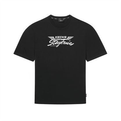 Stay True Heavyweight T-Shirt – Black