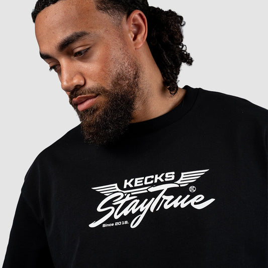 Stay True Heavyweight T-Shirt – Black
