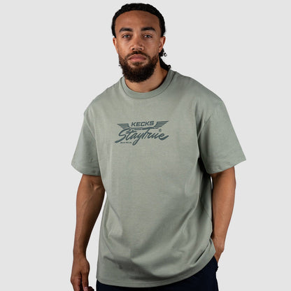 Stay True Heavyweight T-Shirt – Sage