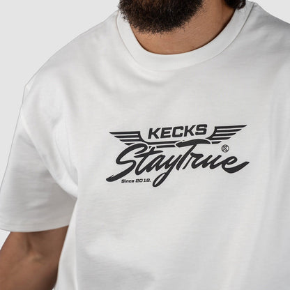 Stay True Heavyweight T-Shirt – White