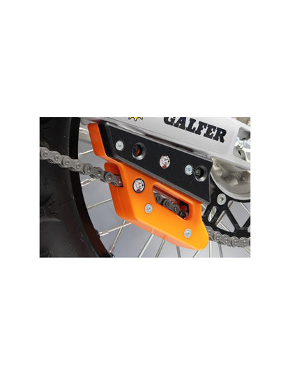 Swing arm guard for KTM / GASGAS / HUSQVARNA / SHERCO AXP CHAIN GUIDES - Black