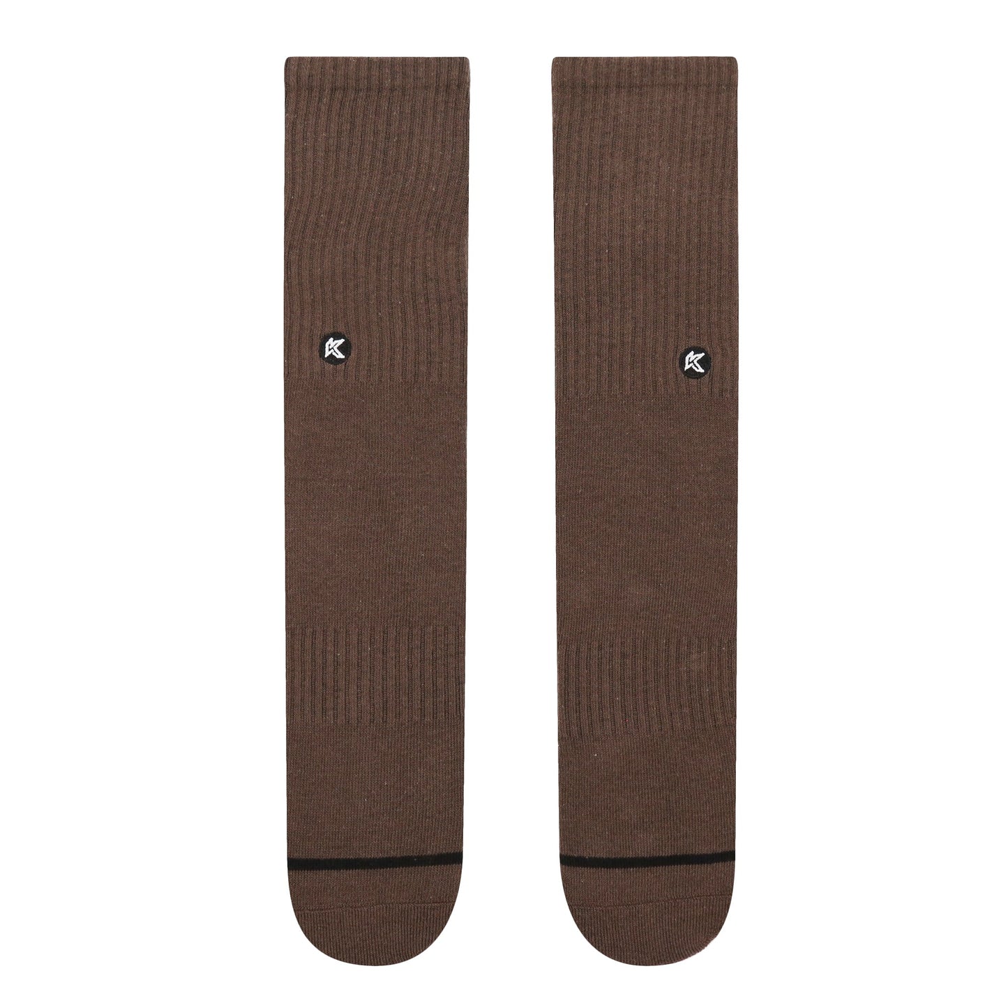 Walnut Crew Sock