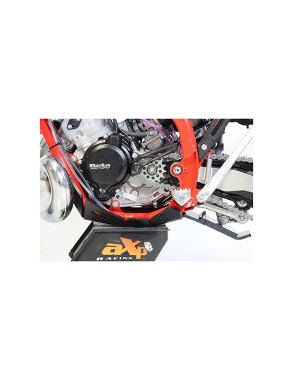 Côté gauche du sabot en plastique PEHD avec protection de biellette pour Beta 125RR - 200RR