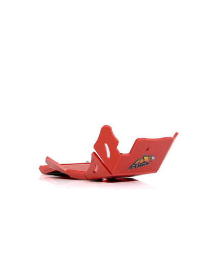 Sabot rouge en plastique PEHD avec protection de biellette pour Beta 125RR - 200RR