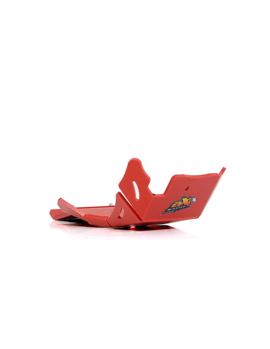 Sabot rouge en plastique PEHD avec protection de biellette pour Beta 125RR - 200RR