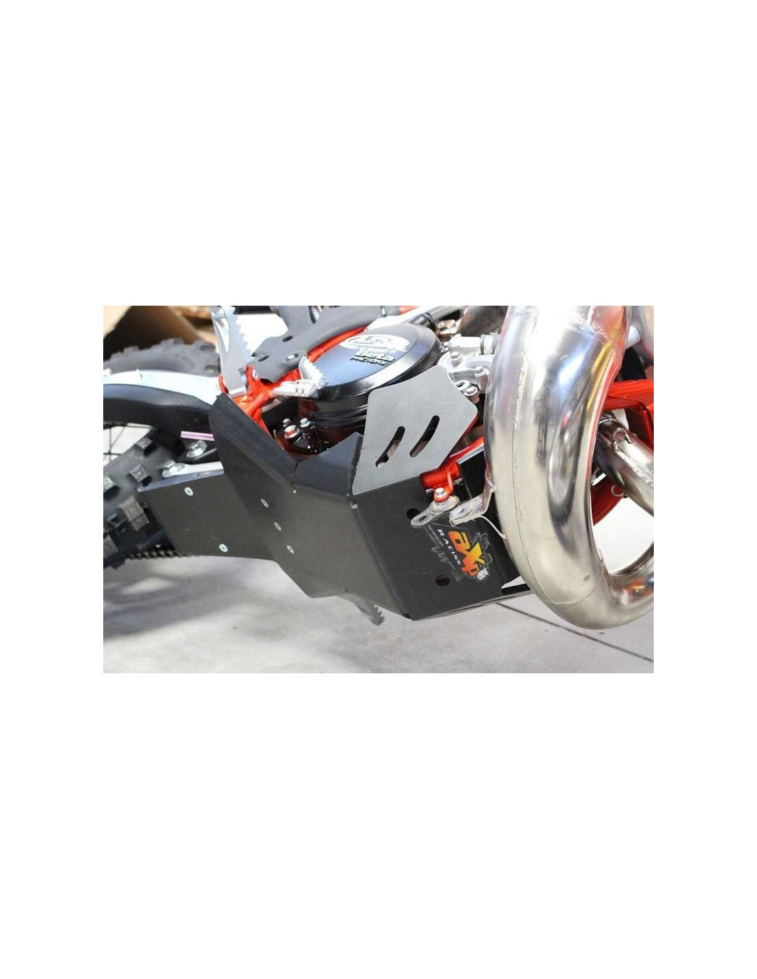 Sabot noir en plastique PEHD avec protection de biellette pour Beta 250 - 300RR