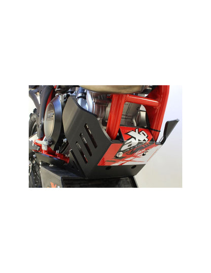 Sabot noir en plastique PEHD avec protection de biellette pour Beta Enduro 4T