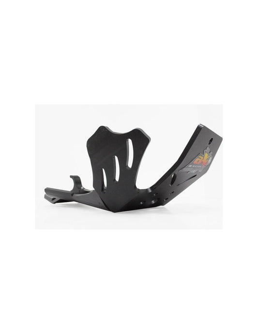 Sabot noir en plastique PEHD avec protection de biellette pour KTM - Husqvarna 250 / 300 2T