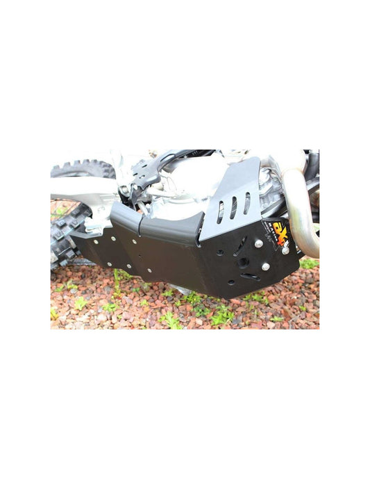 Sabot noir en plastique PEHD avec protection de biellette pour KTM - Husqvarna 450 / 501