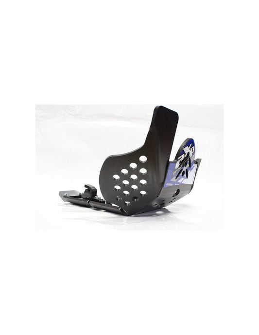 Sabot noir en plastique PEHD avec protection de biellette pour Yamaha YZ250F - YZ450F